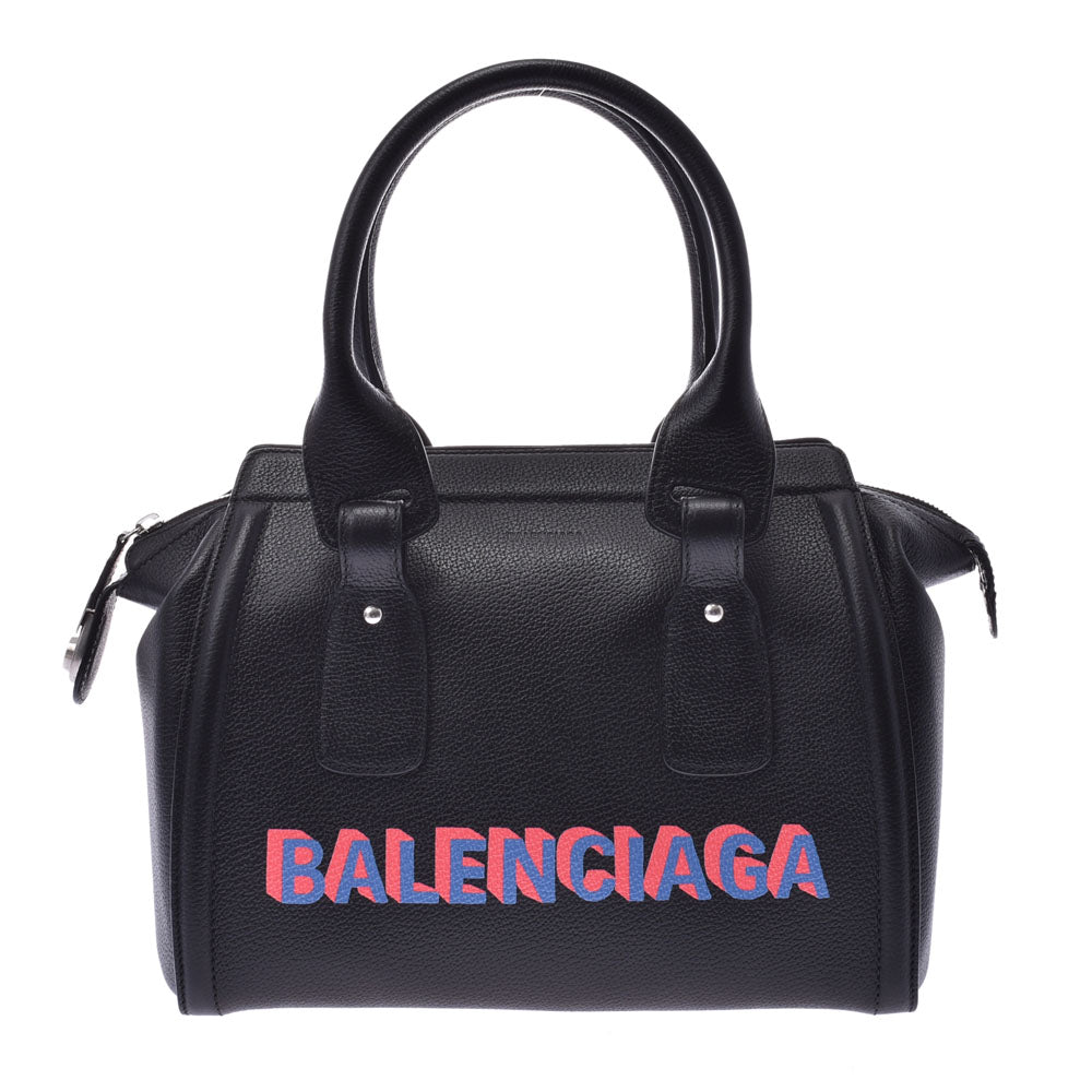 BALENCIAGA バレンシアガ 2WAYショルダーバッグ 黒 シルバー金具 543208 レディース レザー ハンドバッグ 未使用 