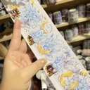 海外PETテープ 切り売り 月は花でいっぱい 青 花 海外マステ コラージュ マスキングテープ フラワー系装飾系シール ステッカー