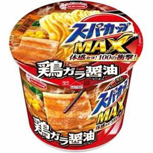 エースコック スーパーカップ MAXしょうゆラーメン (119g)