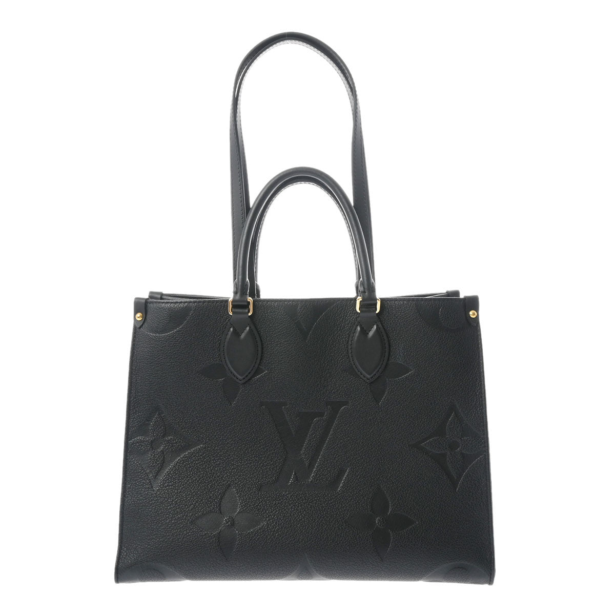 LOUIS VUITTON ルイヴィトン モノグラム アンプラント オンザゴーMM ノワール M45595 レディース モノグラムアンプラント トートバッグ Aランク 中古 