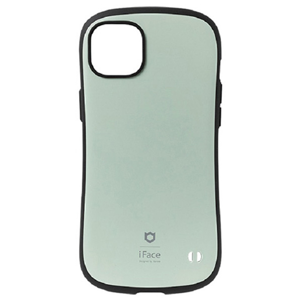 Hamee iPhone 14 Plus用ハイブリッドケース iFace First Class Kusumi くすみグリーン 41-946114