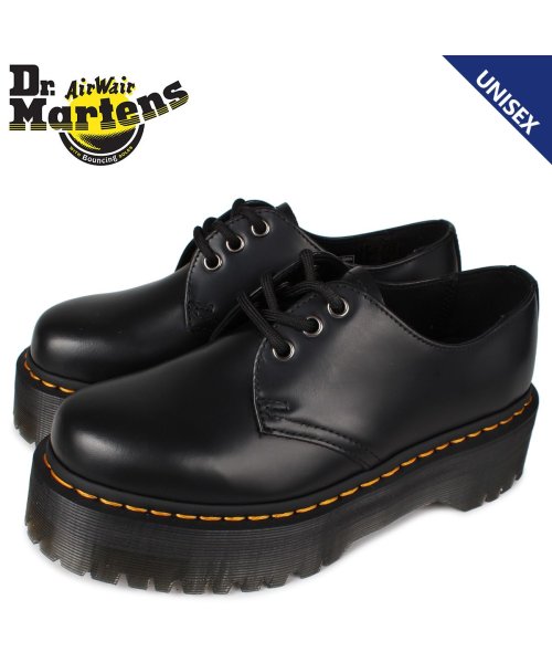 ドクターマーチン Dr.Martens 3ホール シューズ クアッド レトロ メンズ レディース 厚底 QUAD RETRO 1461 3 EYE SHOE ブ