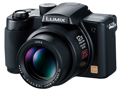 Panasonic DMC-FZ5-K LUMIX デジタルカメラ 500万画素【中古品】