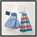 リカちゃん　服　ハンドメイド　着回しコーデセット