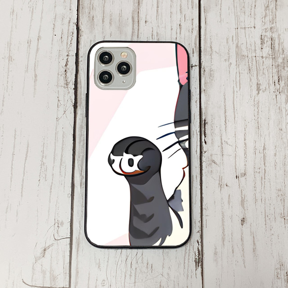 iphoneケース4-3-6 iphone 強化ガラス ねこ・猫・ネコ 箱1 かわいい アイフォン iface