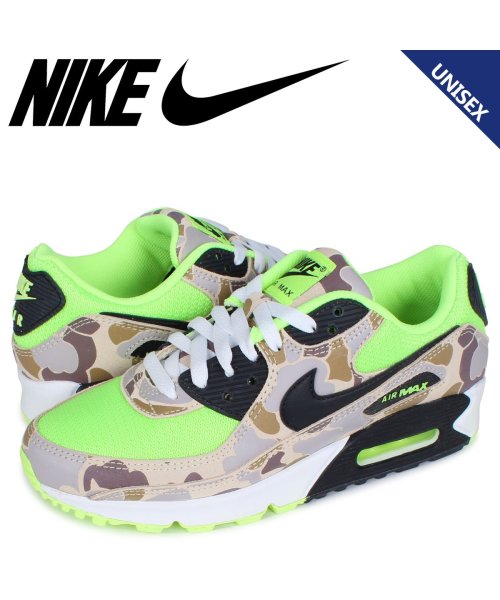 NIKE AIR MAX 90 SP ナイキ エアマックス90 スニーカー メンズ レディース 迷彩柄 カモ柄 グリーン CW4039－300