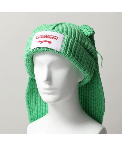 CHARLES JEFFREY LOVERBOY ニット帽 CHUNKY RABBIT BEANIE