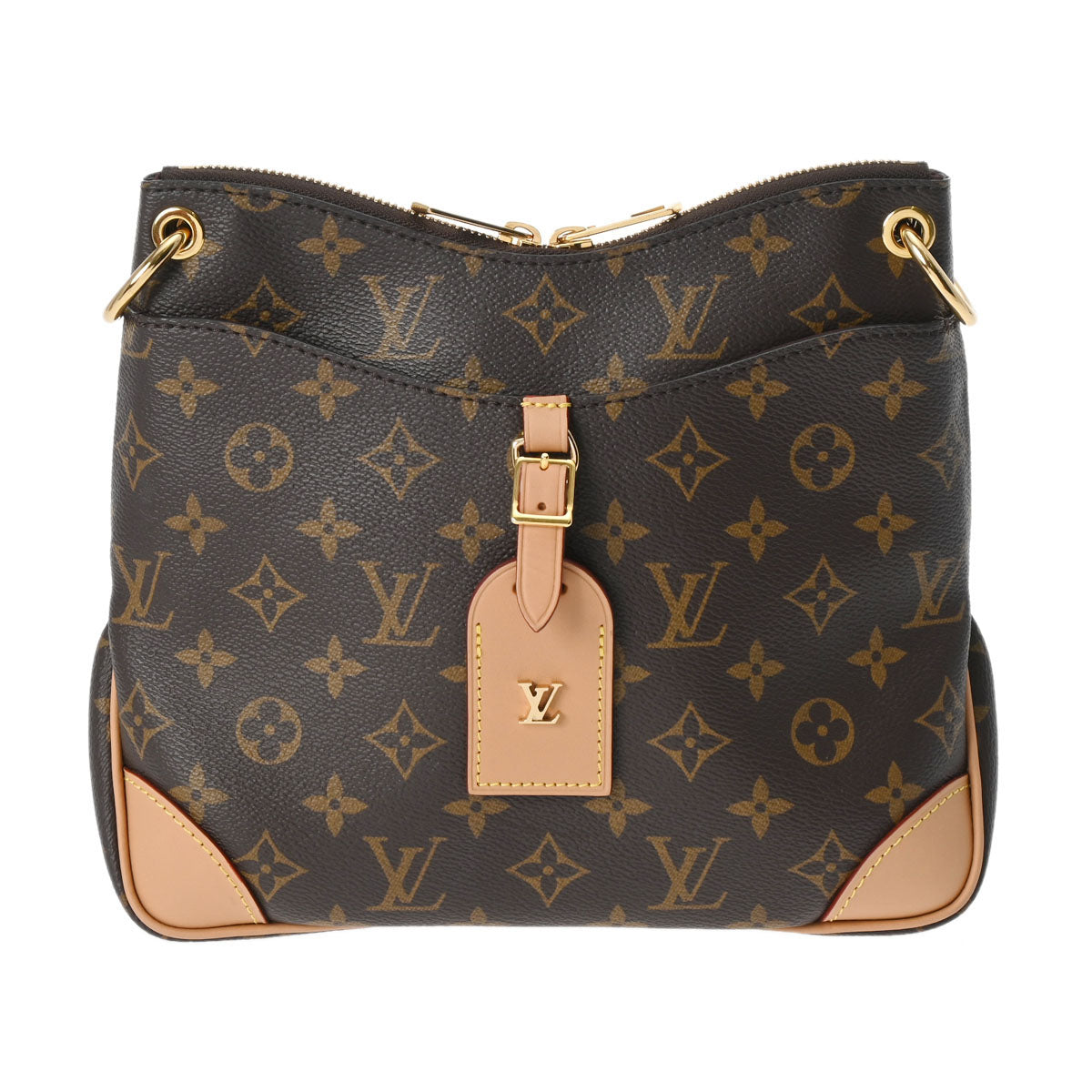 LOUIS VUITTON ルイヴィトン モノグラム オデオンNM PM ブラウン M45354 レディース モノグラムキャンバス ショルダーバッグ 新同 中古 