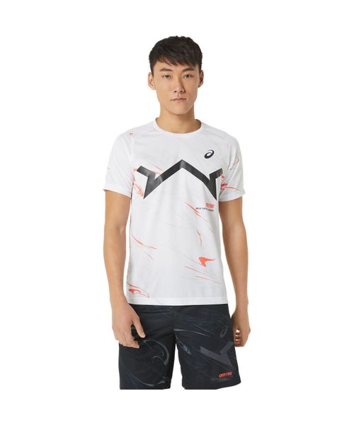 ASICS/A－I－M DRY GRAPHIC SS TEE