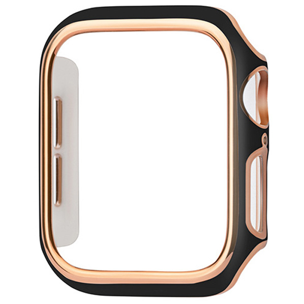 GAACAL Apple Watch Series 4-6/SE1-2 [40mm]用プラスチックフレーム ブラック W00017BK2