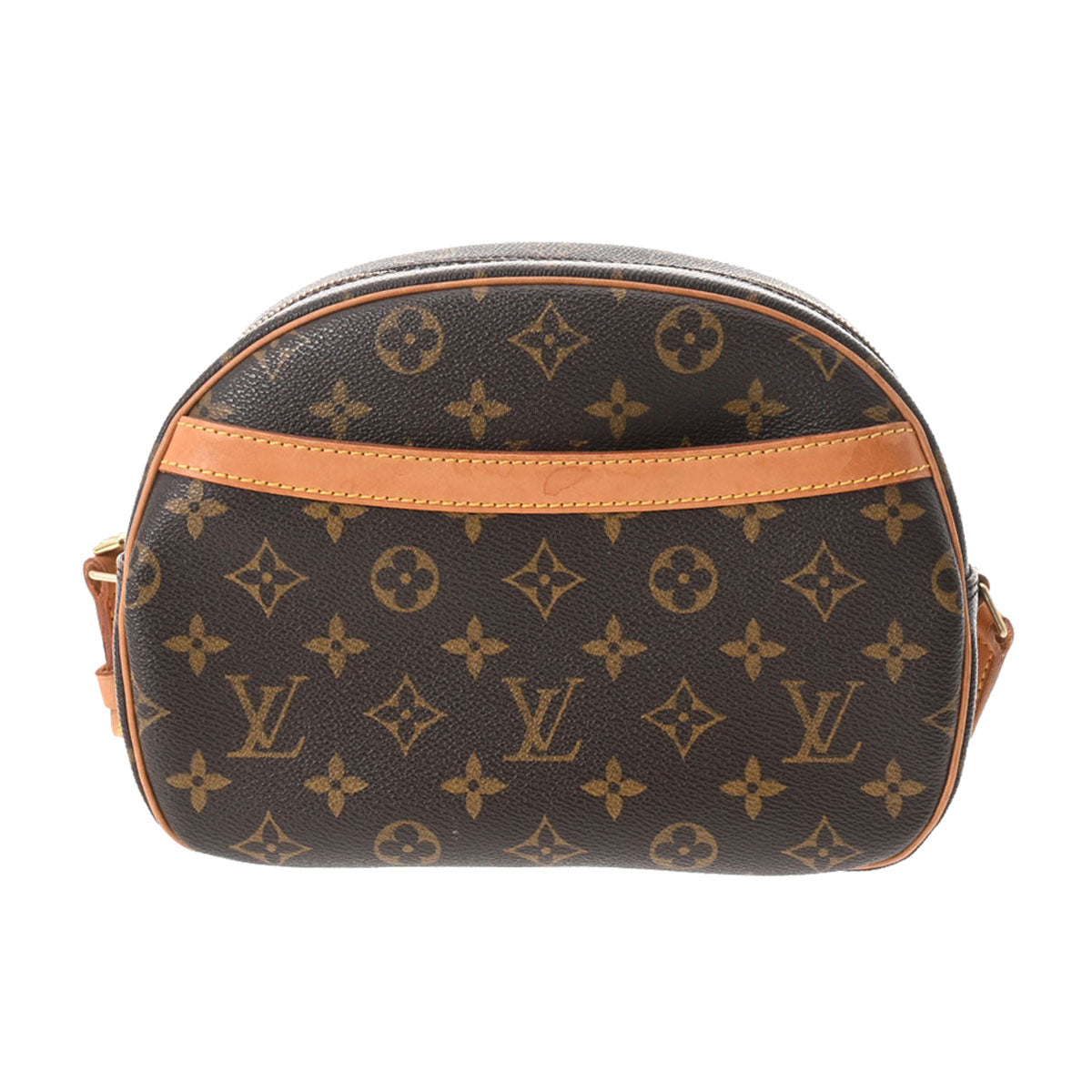 LOUIS VUITTON ルイヴィトン モノグラム ブロワ ブラウン M51221 レディース モノグラムキャンバス ショルダーバッグ ABランク 中古 