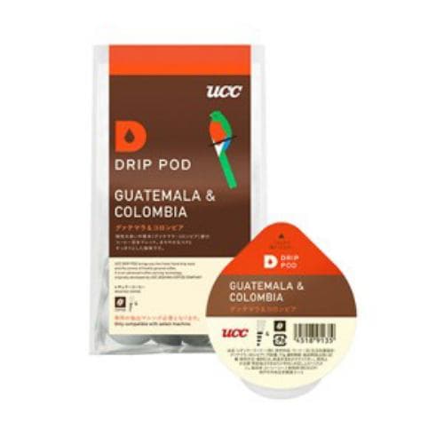 UCC DRIP POD抽出機専用 グァテマラ＆コロンビア 8P DPGC001