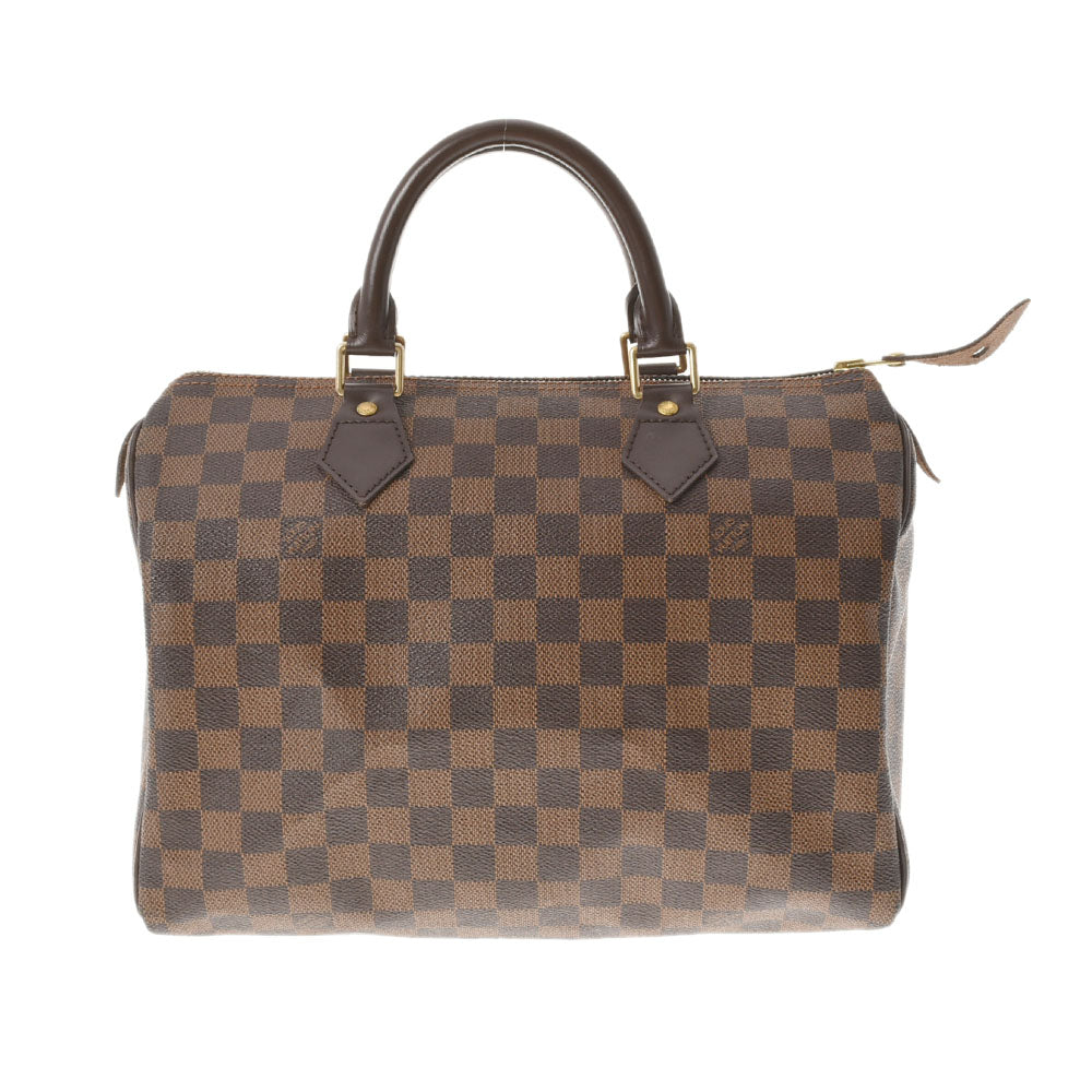 LOUIS VUITTON ルイヴィトン ダミエ スピーディ30 ブラウン N41531 レディース ダミエキャンバス ハンドバッグ Aランク 中古 