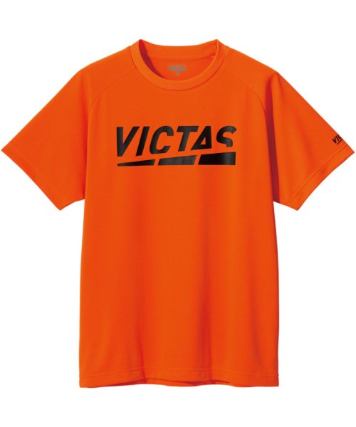 VICTAS ヴィクタス 卓球 プレイ ロゴ ティー PLAY LOGO TEE プラクティスシャツ Tシャ