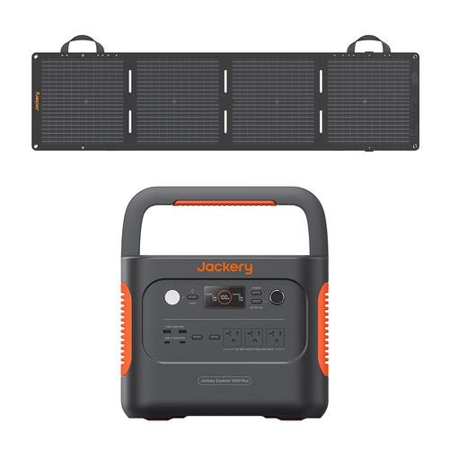 Jackery Japan JSG-1010E SolarGenerator 1000 Plus100mini ポータブル電源＋ソーラーパネルセット