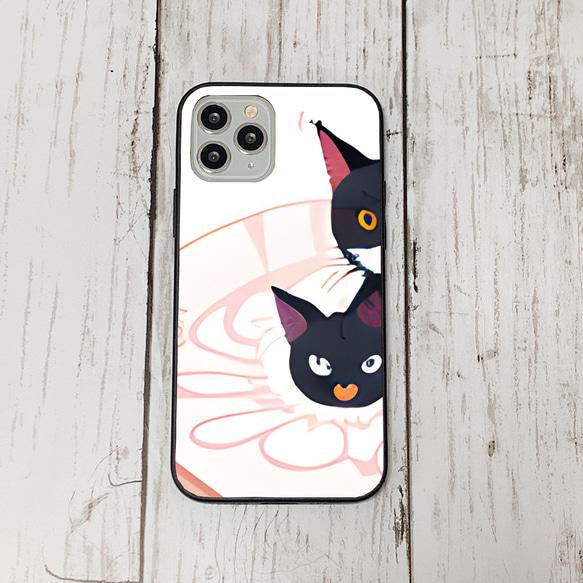 iphoneケース4-2-21 iphone 強化ガラス ねこ・猫・ネコ 箱2 かわいい アイフォン iface