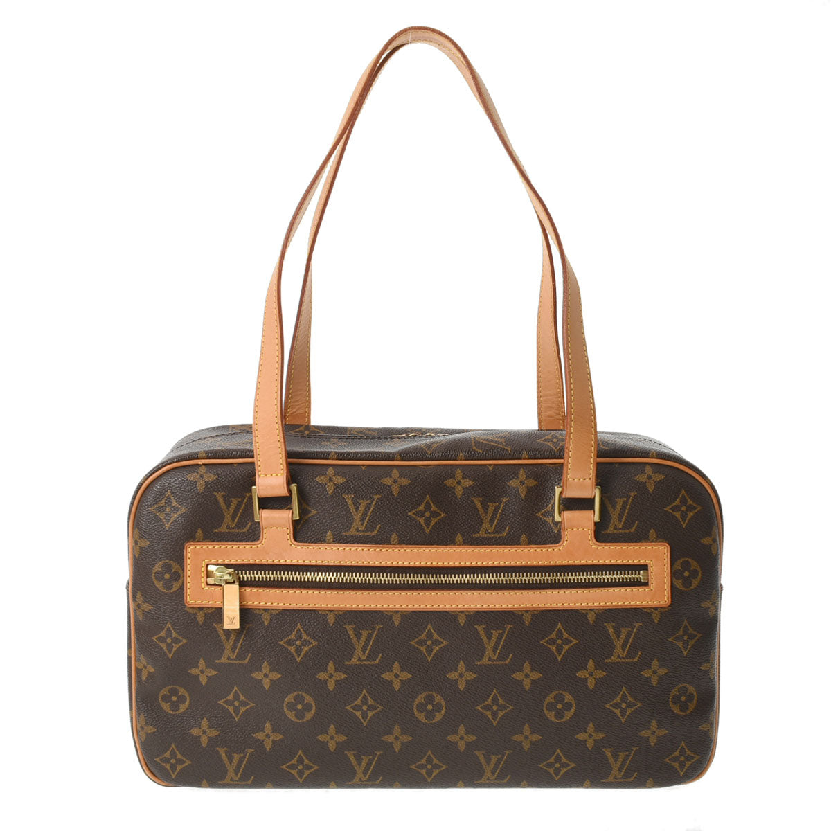 LOUIS VUITTON ルイヴィトン モノグラム シテ GM ブラウン M51181 ユニセックス モノグラムキャンバス ハンドバッグ Bランク 中古 