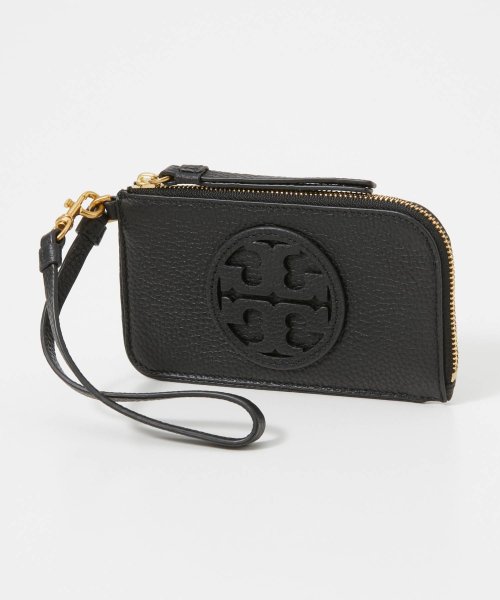 トリーバーチ TORY BURCH 148984 カードケース レディース ミラージップ カードホルダー レザー フラグメントケース ビジネス パスケース ロゴ