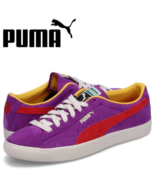 PUMA プーマ スウェード ヴィンテージ スニーカー メンズ スエード SUEDE VINTAGE パープル 374921－23