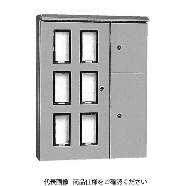 河村電器 ステンレス製塗装付屋外集合計器盤用キャビネット SCWHO