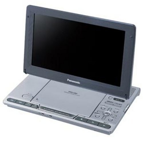 Panasonic ポータブルDVDプレーヤー 9型ワイド液晶搭載 DVD-LS91-S【中古品】