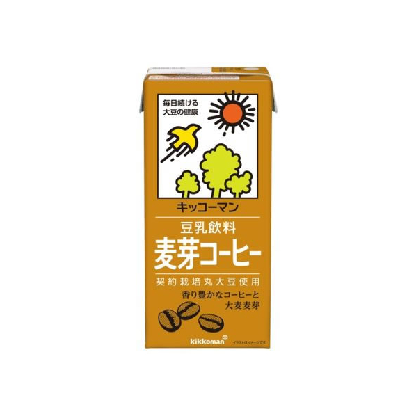 キッコーマンソイフーズ 豆乳 麦芽コーヒー 1000ML FCB6838-290900