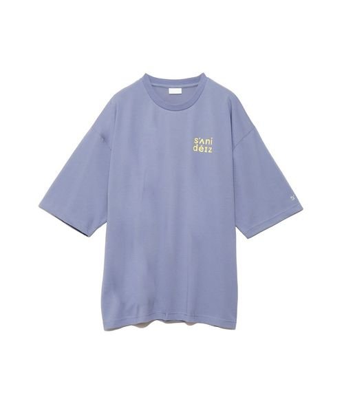 コットンポリエステル オーバーサイズTシャツ UNISEX