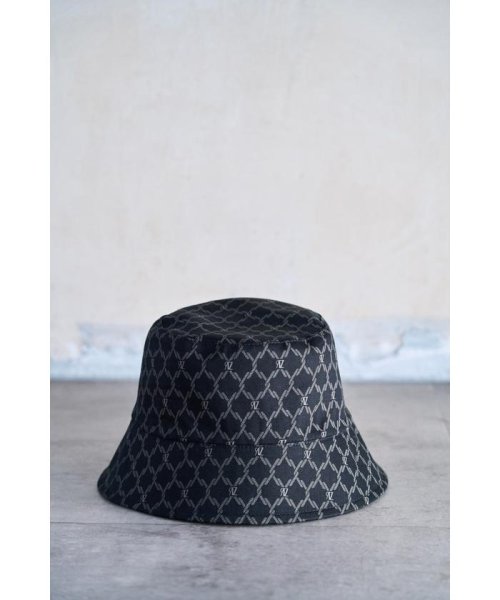 MONOGRAM REVERSIBLE BUCKET HAT