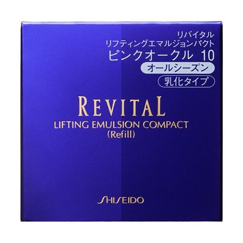 資生堂（SHISEIDO） リバイタル リフティングエマルジョンパクト ピンクオークル10 （レフィル） (13g)