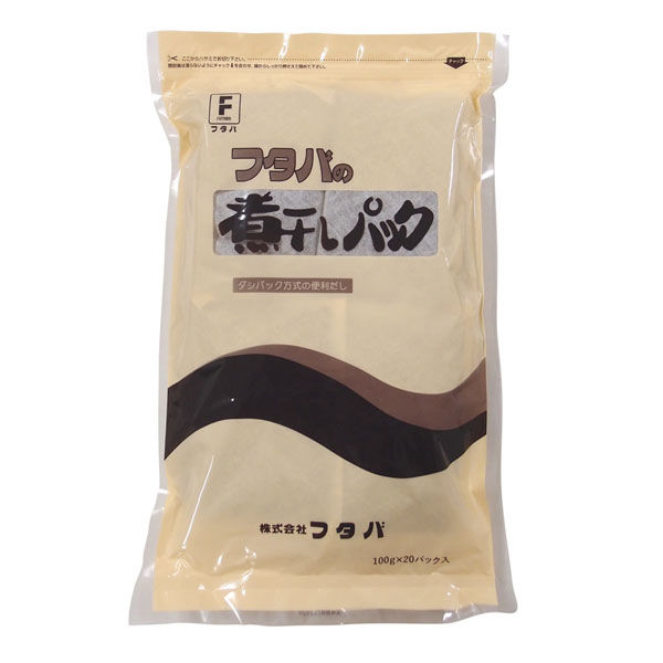 フタバ 煮干しパック 6123 1セット(100g×20P)×5袋)（直送品）