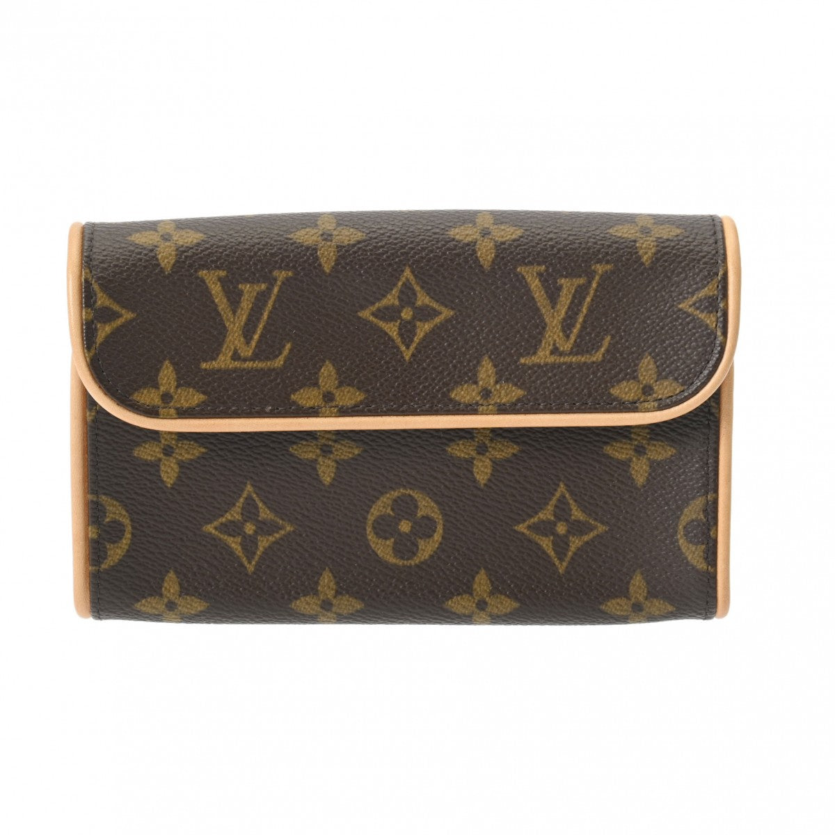 LOUIS VUITTON ルイヴィトン モノグラム ポシェットフロランティーヌ ベルトS ブラウン M51855 レディース モノグラムキャンバス ウエストバッグ ABランク 中古 