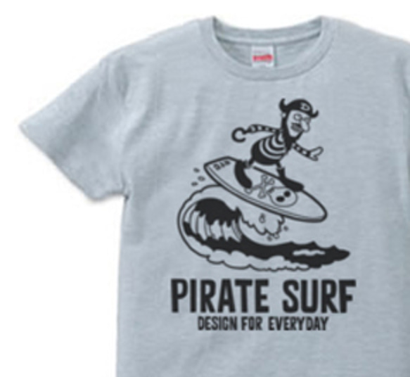 海賊～SURF～　S～XL　Tシャツ【受注生産品】