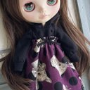 2435 ブライスさんの猫うさぎコーデ Blythe ブライス アウトフィット 洋服