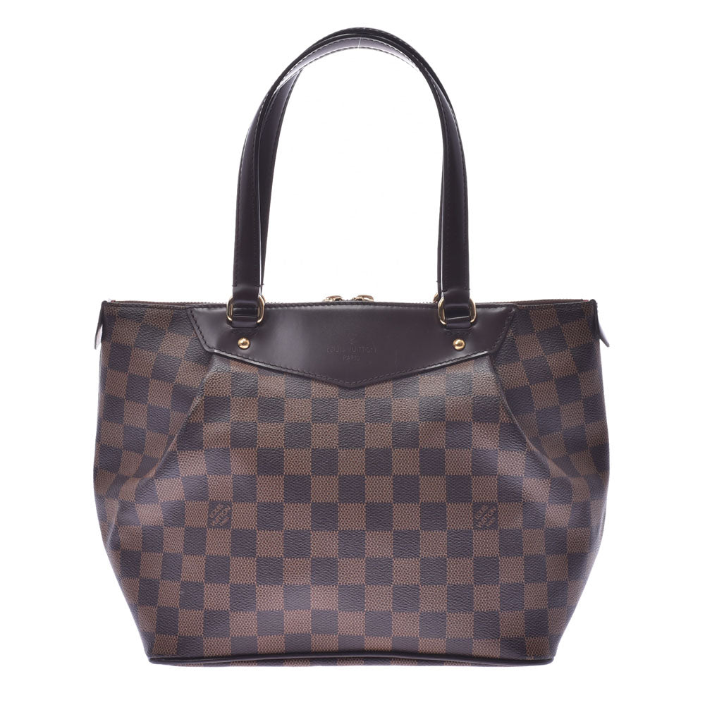 LOUIS VUITTON ルイヴィトン ダミエ ウェストミンスターPM ブラウン N41102 レディース ハンドバッグ Bランク 中古 