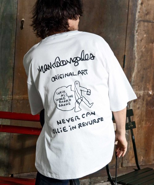 MARK GONZALES ARTWORK COLLECTION(マーク ゴンザレス)バックプリント半袖Tシャツ/4type/4colors