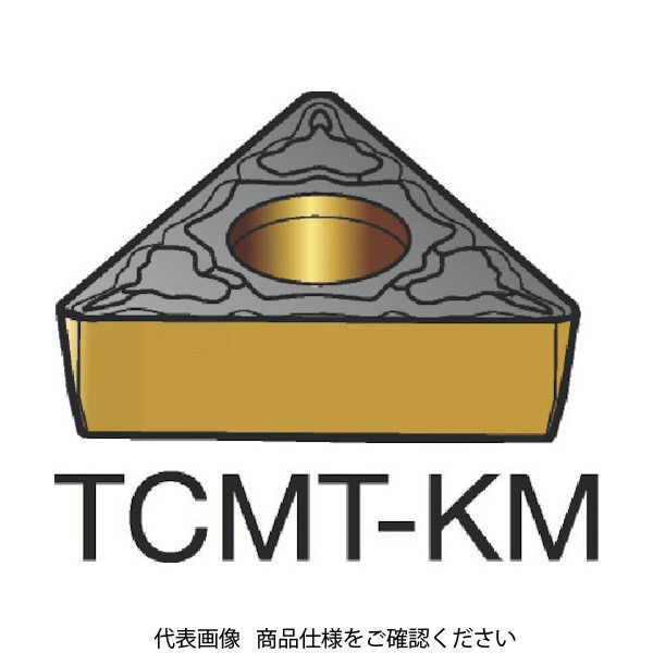 サンドビック コロターン107 旋削用ポジ・チップ TCMT 16 T3 08-KM 3210 695-1414（直送品）