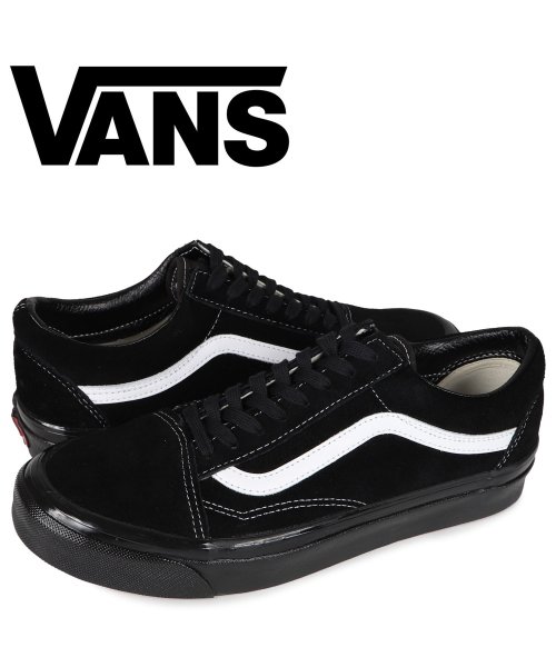 VANS ヴァンズ オールドスクール スニーカー メンズ バンズ OLD SKOOL 36 DX ブラック 黒 VN0A54F39XN