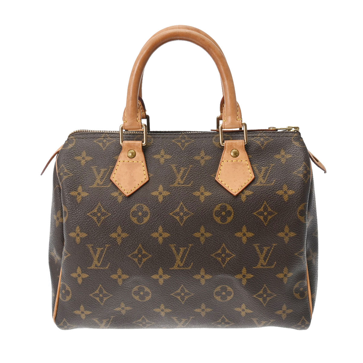 LOUIS VUITTON ルイヴィトン モノグラム スピーディ 25 ブラウン M41528 レディース モノグラムキャンバス ハンドバッグ Bランク 中古 