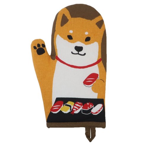 柴田さん キッチン雑貨 キッチンミトン すしですか フレンズヒル 鍋掴み キャラクター グッズ