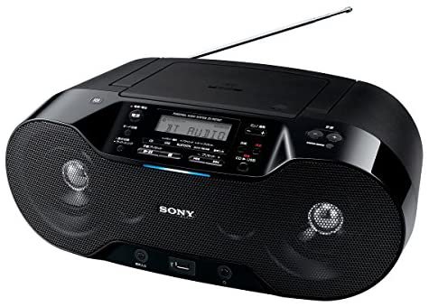 ソニー SONY CDラジオ FM/AM/ワイドFM/Bluetooth対応 オートスタンバイ機能搭載 ZS-RS70BT【中古品】