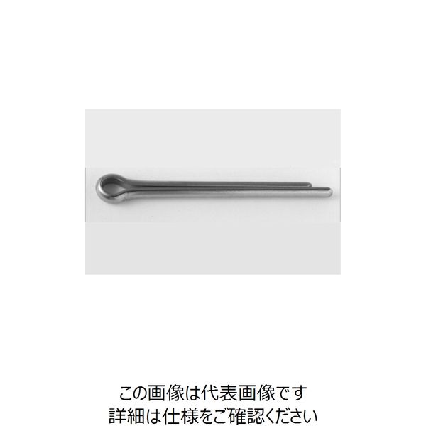 ファスニング J クロメート 鉄 割ピン 10 X 55 D00000000100055002 1箱（50個）（直送品）