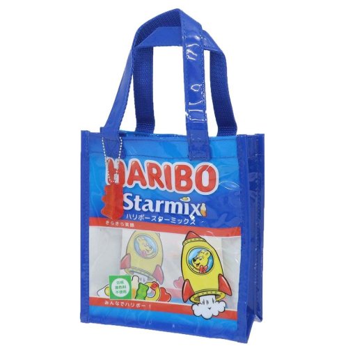 HARIBO プールバッグ ミニバッグ ブルー お菓子パッケージ ニシオ 海プール サマーレジャー用品 キャラクター グッズ