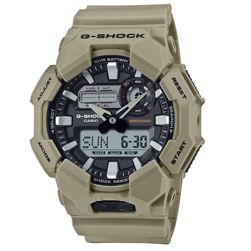 カシオ GA-010-5AJF G-SHOCK ワールドタイム 20気圧防水 LEDライト