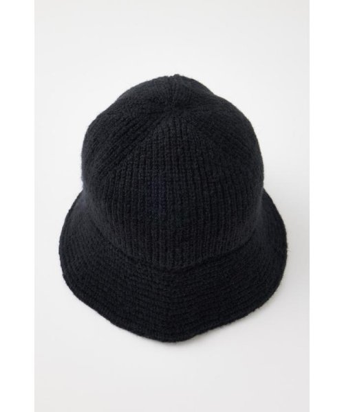 FLUFFY KNIT BUCKET ハット