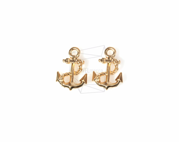 PDT-1182-MG【4個入り】ミニアンカーペンダント,Mini Anchor Pendant