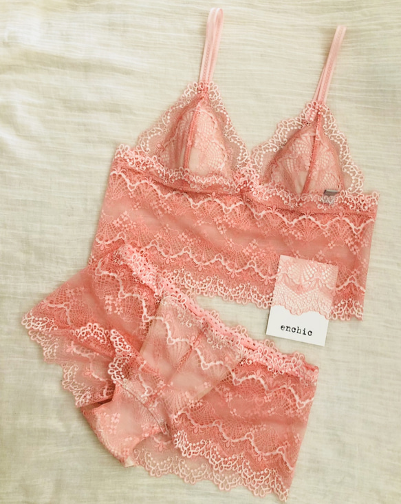 SAMPLE SALE!60 %オフ　Mサイズ限定 ◆relax bra & shorts set #224