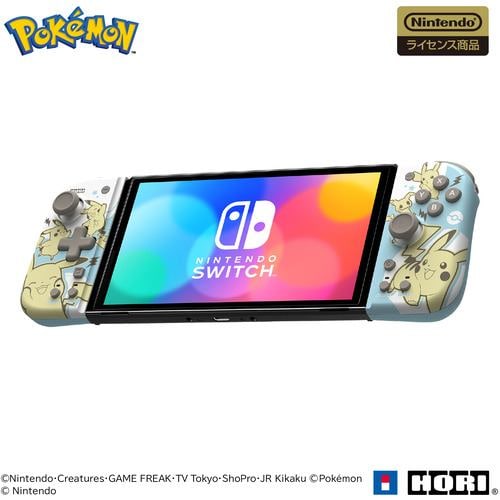 ホリ NSW-410 ポケットモンスター グリップコントローラー Fit for Nintendo Switch ピカチュウ with ミミッキュ