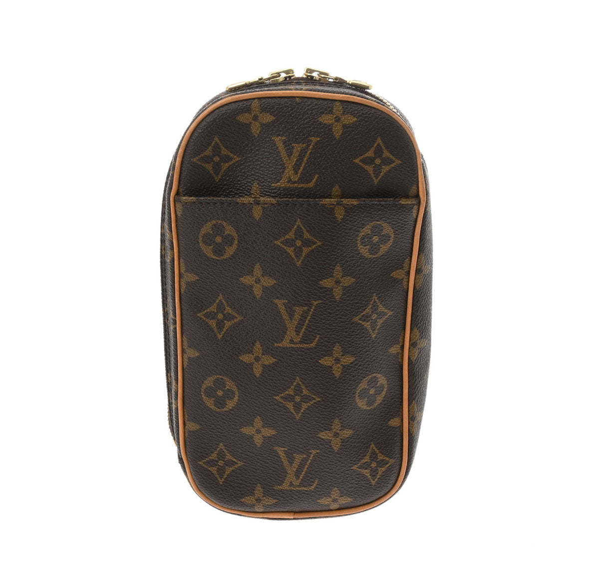 LOUIS VUITTON ルイヴィトン モノグラム ポシェットガンジュ ブラウン M51870 メンズ モノグラムキャンバス ボディバッグ ABランク 中古 