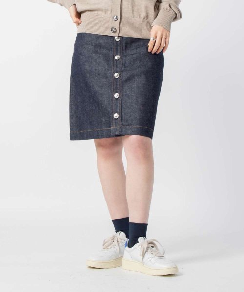 アーペーセー A.P.C CODBS F06189 スカート レディース ボトムス スタンダード ノンウォッシュ デニムスカート ひざ丈 Jupe theres