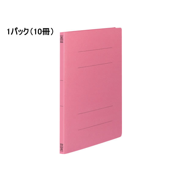 コクヨ フラットファイルV B4タテ とじ厚15mm ピンク 10冊 1パック(10冊) F835377-ﾌ-V14P